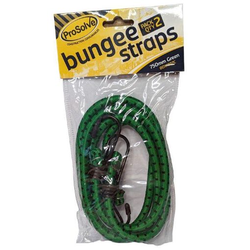 Picture of WARRIOR 750MM GREEN BUNGEE PAIR BDX1897C