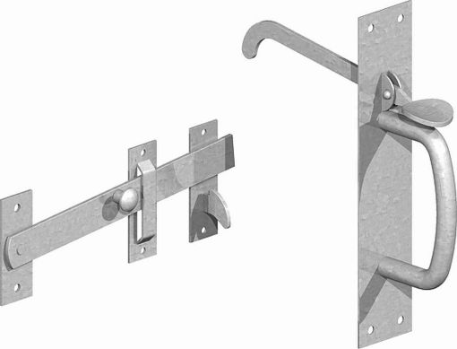 Picture of GM SUFFOLK LATCHES | LIGHT E/BLAC
