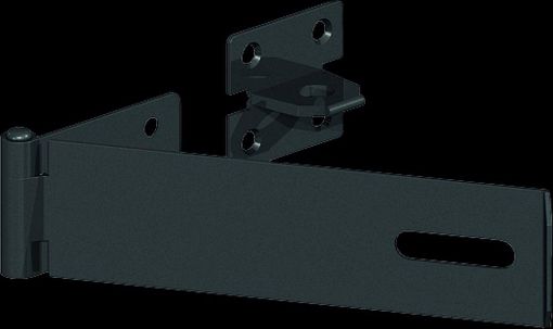 Picture of GM SAFETY PATT. HASP & STAPLE | 4" 100MM E/BLAC
