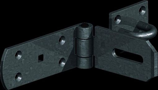 Picture of GM HEAVY HASPS & STAPLES | 8" 200MM E/BLAC