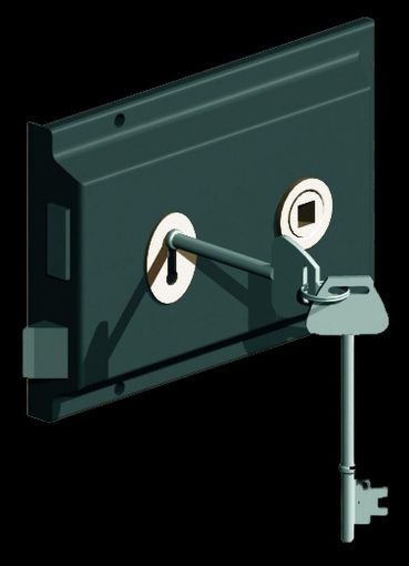 Picture of GM RIMSASHLOCK | 6X4" 150X100MM E/BLAC
