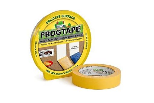 Picture of Ultratape 24mm x 41.1m Yellow Precision Edge Masking Tape - Rhino