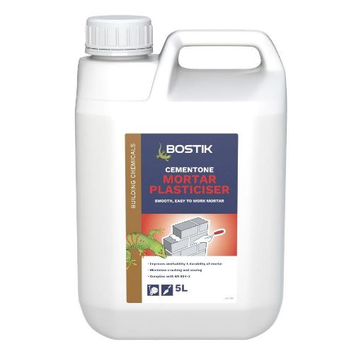 Picture of BOSTIK CEMENTONE CEMPLAS MORTAR PLASTICISER   5 litre