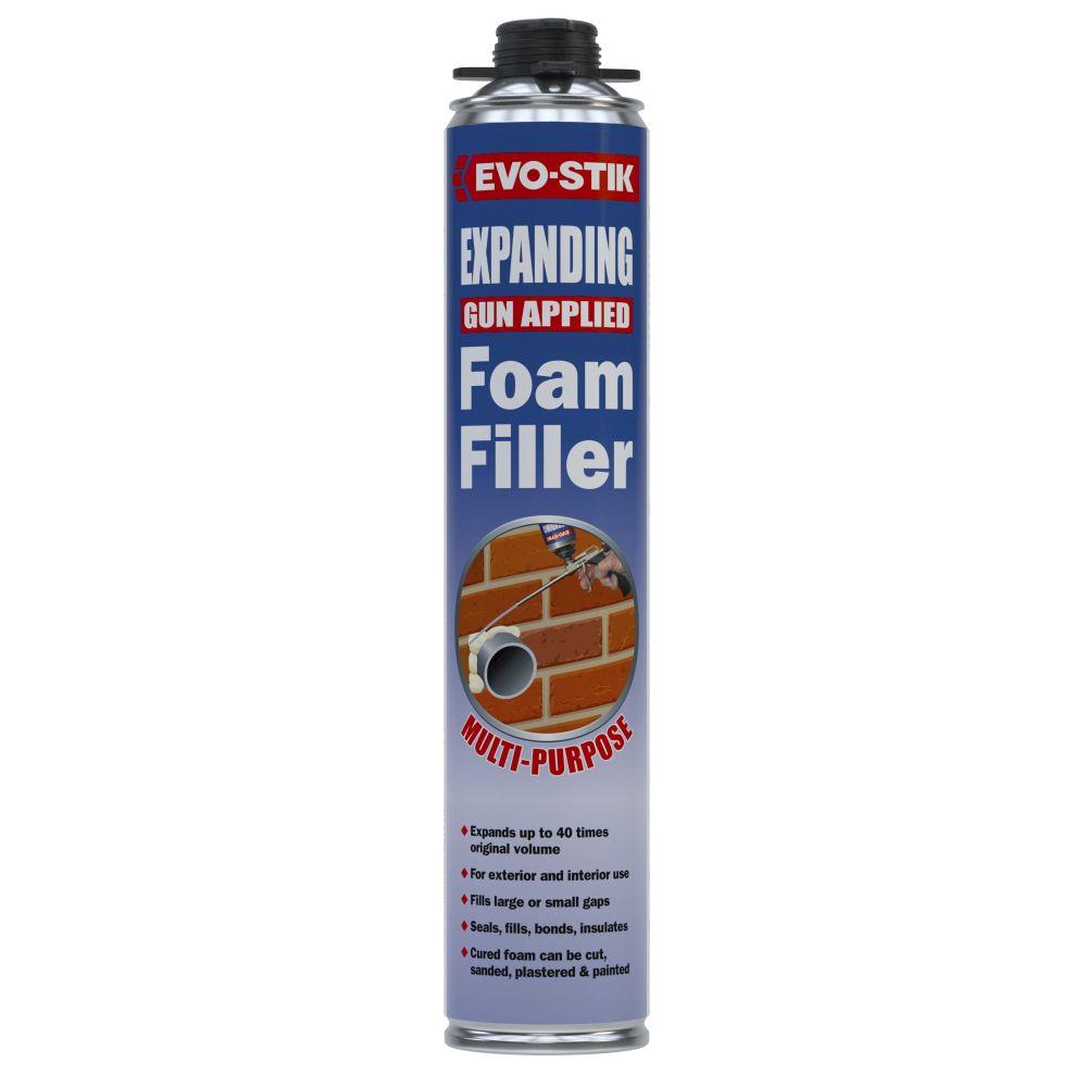 Picture of EVO-STIK GUN-APPLIED EXPANDING POLYURETHANE FOAM FILLER B3 700 ml
