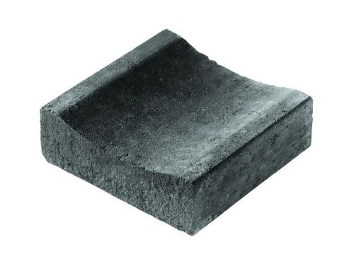 Picture of Dished Channels Charcoal 200x200x60mm