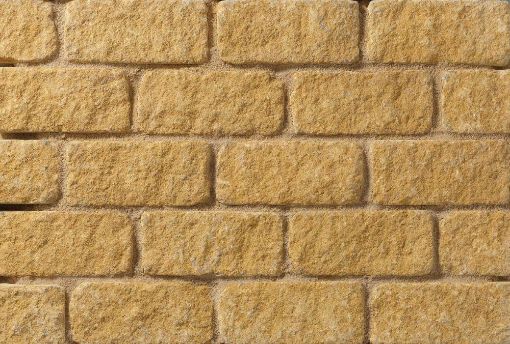 Picture of Burford Tumbled Golden Buff 229 x 140 Reconstituted Stone Walling