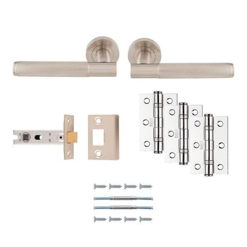 Picture of Carlisle Brass Lagos Latch Pack - Ultimate Door Pack - Satin Nickel
