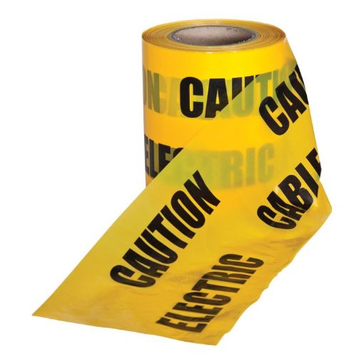 Picture of ProSolve Underground Warning Tape - Electric Cable 150mm x 365m 