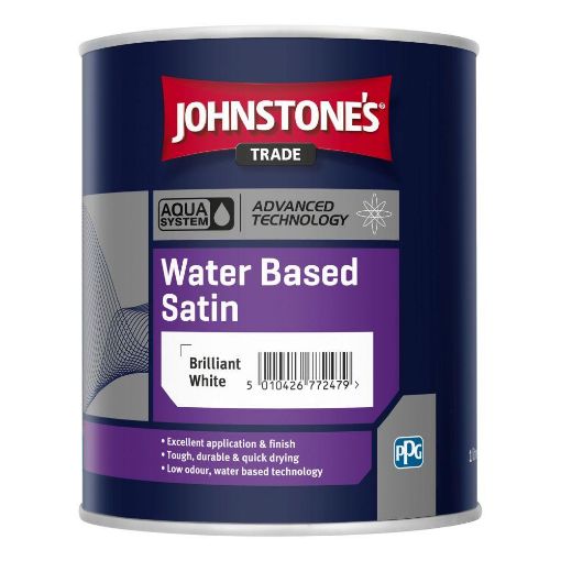 Picture of Aqua Water Based Satin Brilliant White 1L