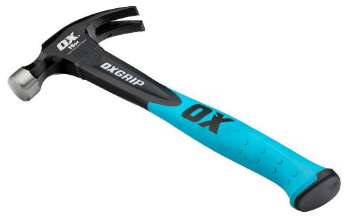 Picture of OX Trade Fibreglass Claw Hammer - 450g/16 oz