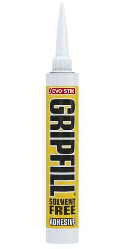 Picture of EVO-STIK GRIPFILL SOLVENT FREE GRAB ADHESIVE White C30