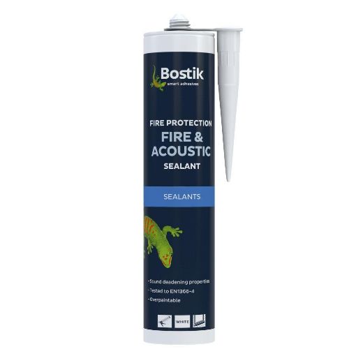 Picture of Bostik FIRE & ACOUSTIC INTUMESCENT SEALANT White C20