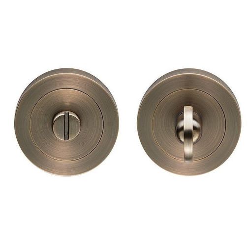 Picture of Carlisle Brass Turn & Release On Concealed Fix Round Rose - Antique Brass