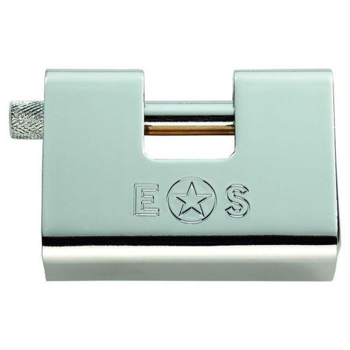 Picture of 80MM ARMOUR BLOCK STAINLESS STEEL PADLOCK 3 KEYED TO DIFFER - ZINC PLATE