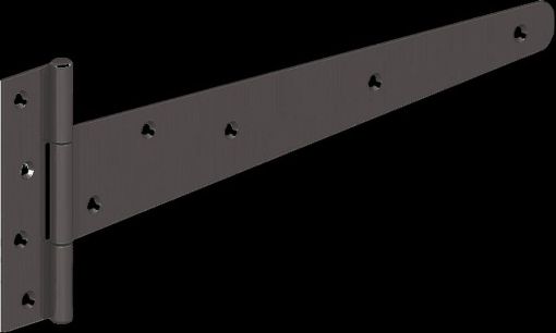 Picture of Black 10" medium TEE Hinge