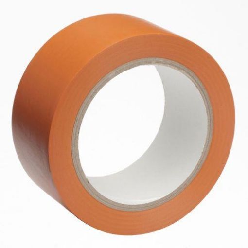 Picture of Ultratape 50mm x 33m Orange PVC Builders Tape - UV resistant