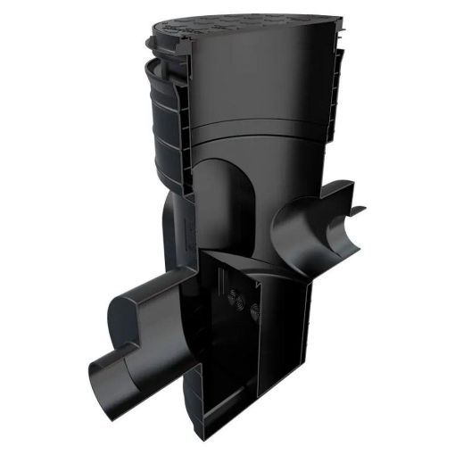Picture of Silt Guard - 500 Series Silt Trap, 450mm Chamber With Filter Basket & Debris Screens, With 2x160mm Main Channel Outlet