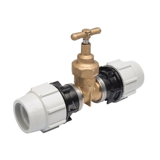 Picture of PLASSON 9048A 50MM STOP TAP DZR