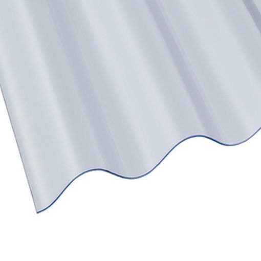 Picture of Coroline Corrugated Translucent PVC Sheet - 950mm width (1.2mm thick) 2000mm