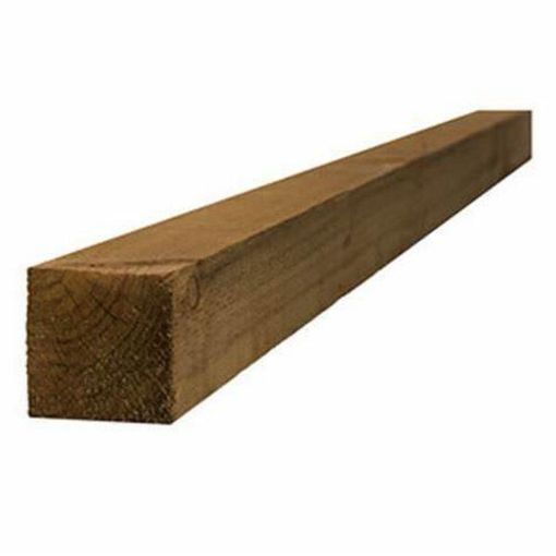 Picture of 100 X 100mm Brown Treated Posts  