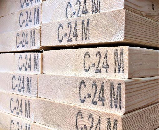 Picture of 47 x 75mm C24 Regularised Carcassing 