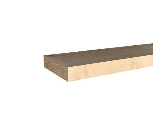 Picture of 25 x 100mm (21x95mm fin) Planed Square Edge [PSE] Redwood