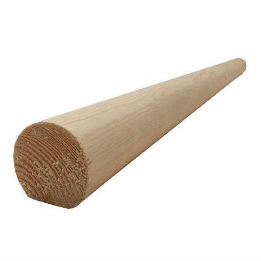 Picture of 50 x 50mm (41x44mm fin) Mopstick Handrail