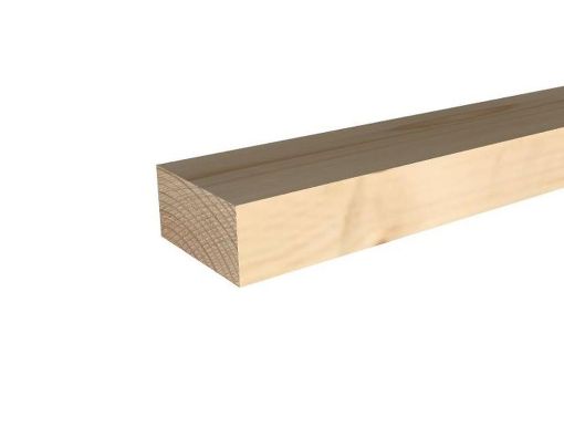 Picture of 38 x 50mm (32x44mm fin) Planed Square Edge [PSE] Redwood