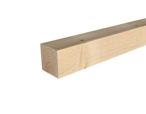 Picture of 100 x 100mm (94x94mm fin) Planed Square Edge [PSE] Redwood