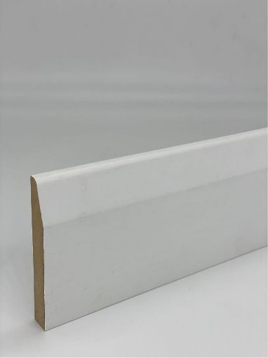 Picture of 18 x 44mm Moisture Resistant MDF Chamfered & Round Architrave Primed 5.4m