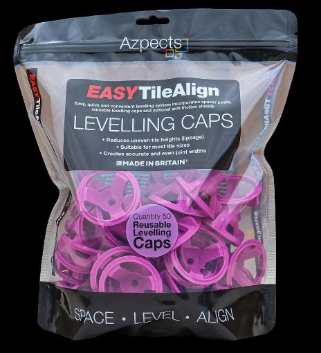 Picture of Azpect EastTileAlign Red Levelling Cap Bag of 50