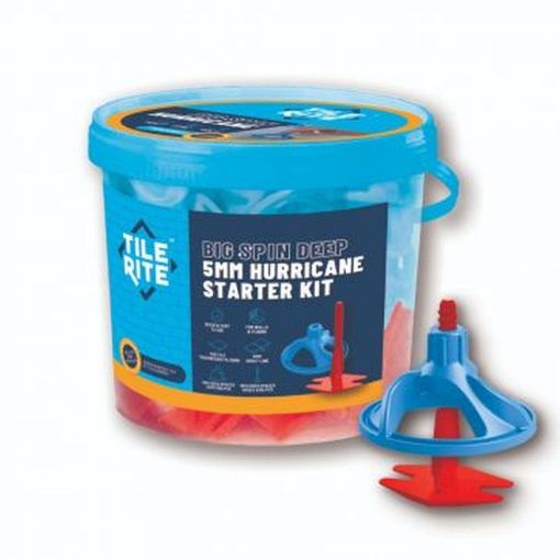 Picture of TILERITE 200pcs Big Spin Hurricane 5mm Deep Base Tile Leveller / Spacer Kit