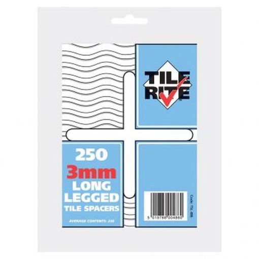 Picture of TILERITE 3mm x 250 LONG LEG TILE SPACER