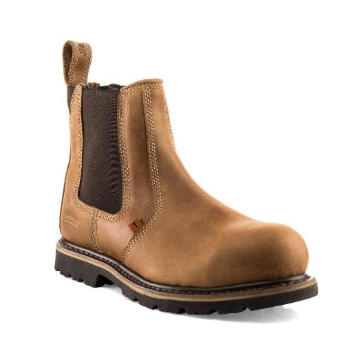 Picture of B1151 Buckbootz Hard as Nails SB P HRO SRC Light Brown 