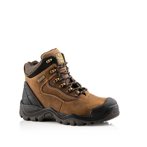 Picture of BSH002 Buckbootz Buckshot S3 Brown Hiker Style Waterpro