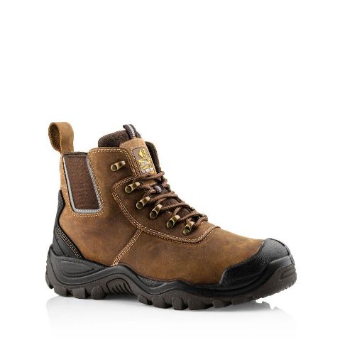 Picture of HYB2BR Buckbootz Buckshot S3 Brown Waterproof Hybridz S