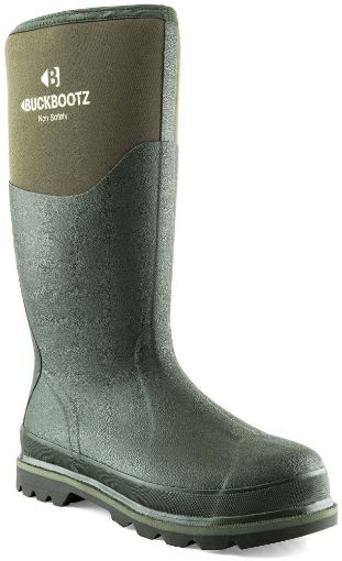 Picture of BBZ5020 Buckbootz Green Non-Safety Neoprene Non-Safety 